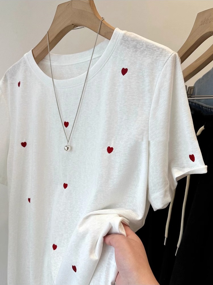Koszulka damska plus size, 240 – Embroidery Cotton Shirt recenzja i cena