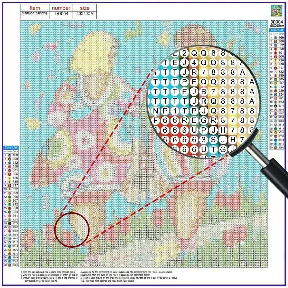 1 szt. bezramkowy obraz diamen – Embroidery Garments recenzja i cena